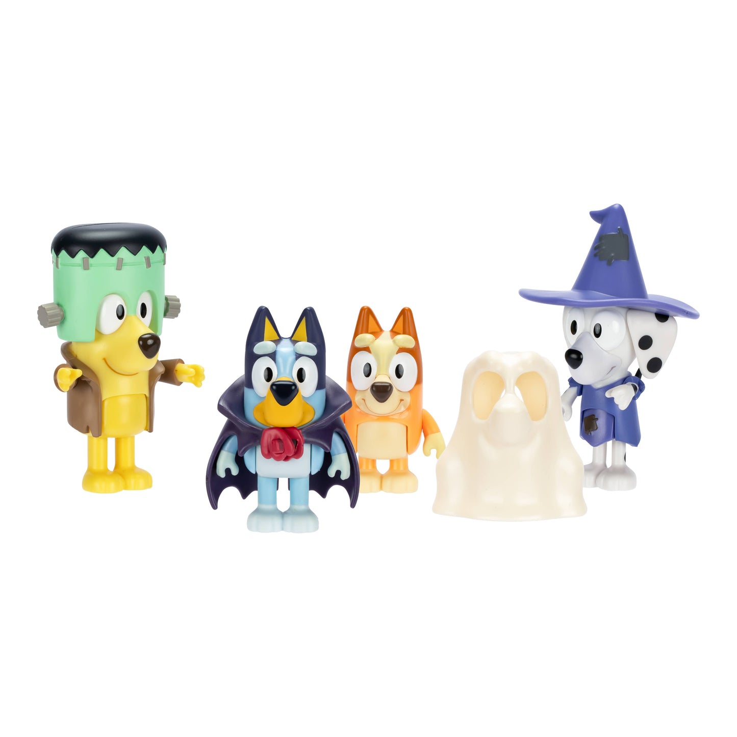 Toysmith - Moose Toys Bluey 4 Pack Figurine Set