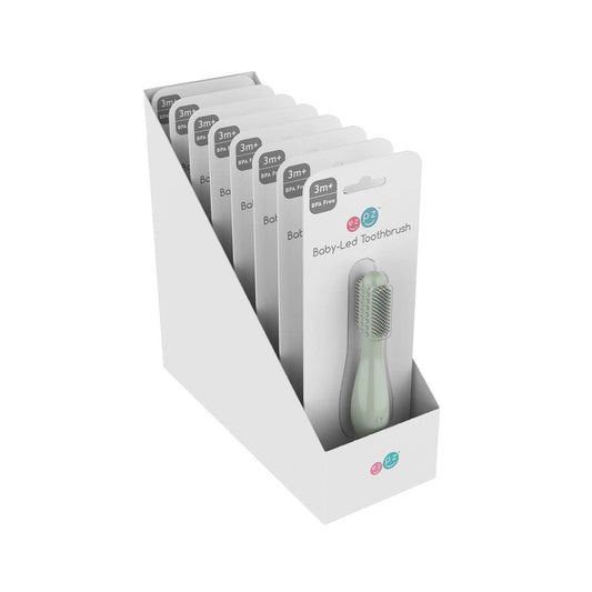 ezpz - Baby-Led™ Toothbrush Display Pack in Sage