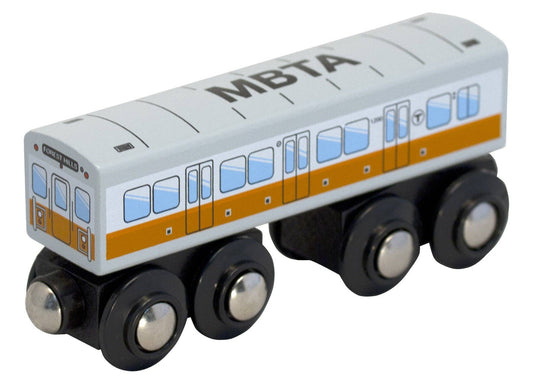 MBTAgifts - Boston MBTA Orange Line Wooden Toy Train