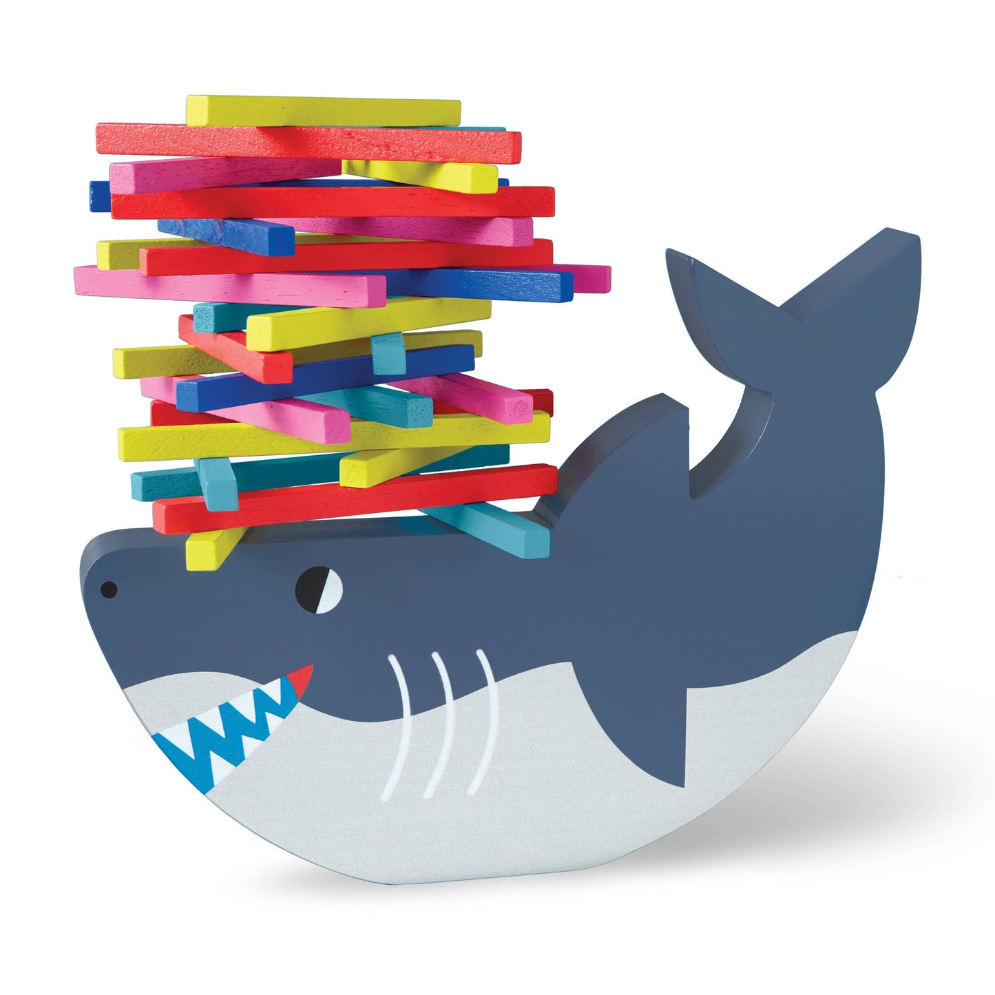 Chronicle Books - Shark Stack-up! Wooden Balancing Game