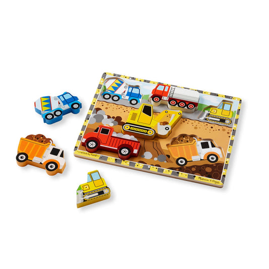 Construction Chunky Puzzle - 6 Pieces