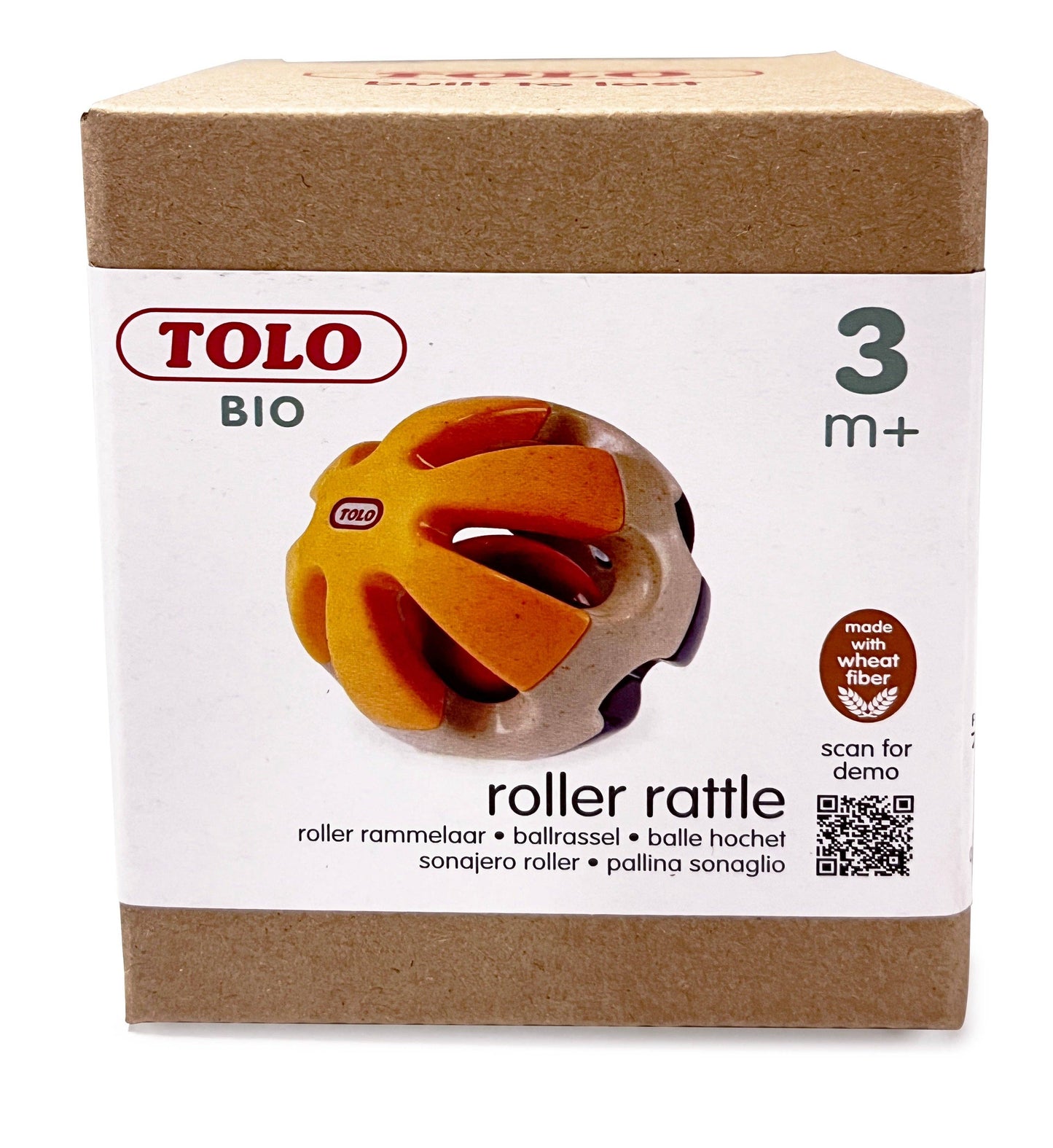 Speedy Monkey - Roller Rattle - TOLO - NEW!