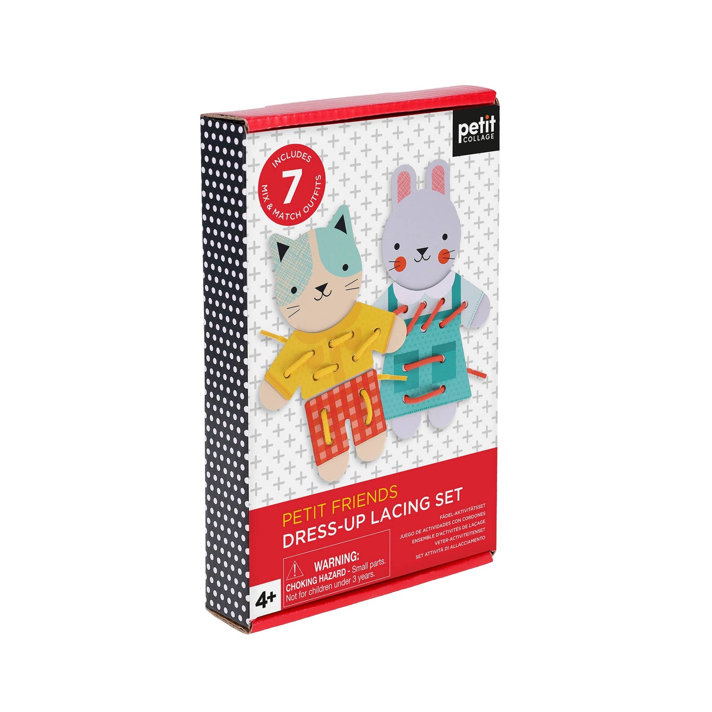 Chronicle Books - Petit Friends Dress-Up Lacing Set