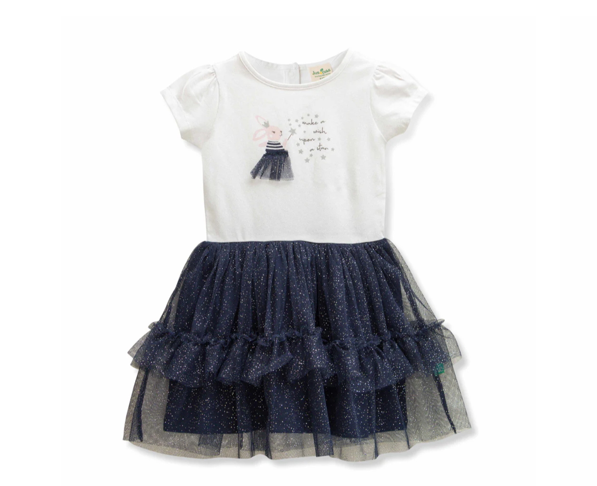 Juscubs - Sparkly Tutu Dress and Matching Scrunchie Set - Make A Wish Upon A Star