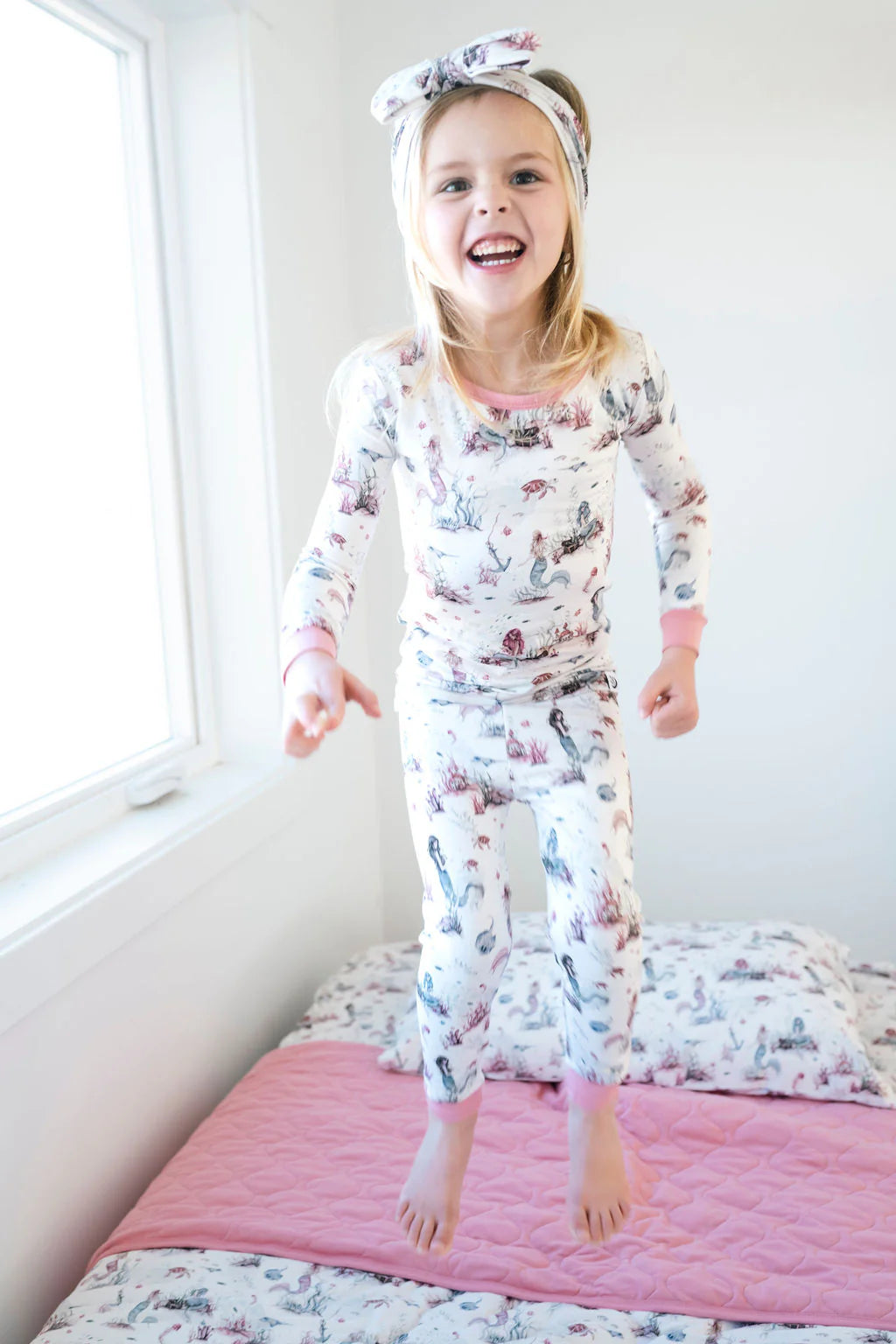 Jammie Session - Mermaid Cove Onesie and Long Sleeve Pajama