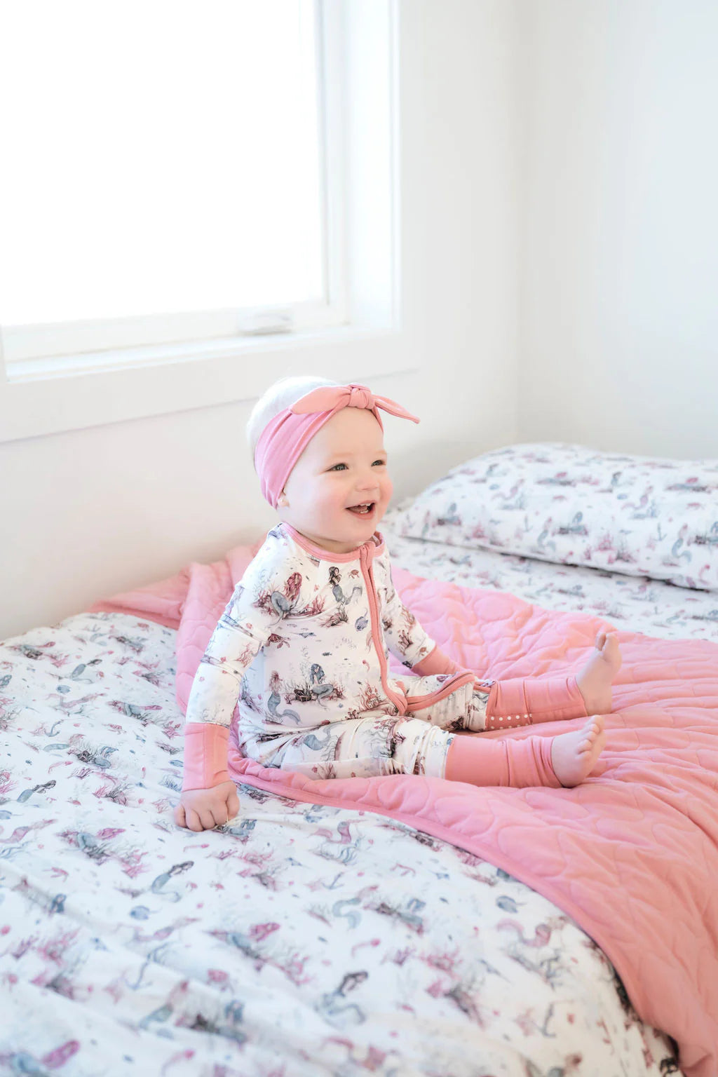 Jammie Session - Mermaid Cove Onesie and Long Sleeve Pajama