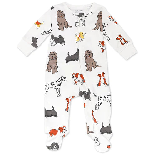 Organic Cotton 2-Pack Bodysuit in Furry Friends Print