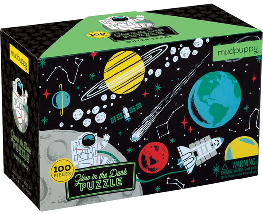 Outer Space Glow-In-The-Dark Puzzle