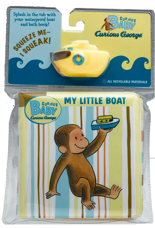 Curious George - My Little Bath Book & Toy Boat