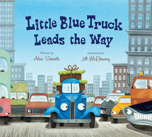 Little Blue Truck Leads the Way - Padded Board Book