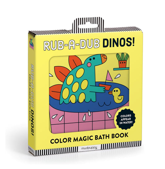 Rub-A-Dub Dinos! - Color Magic Bath Book