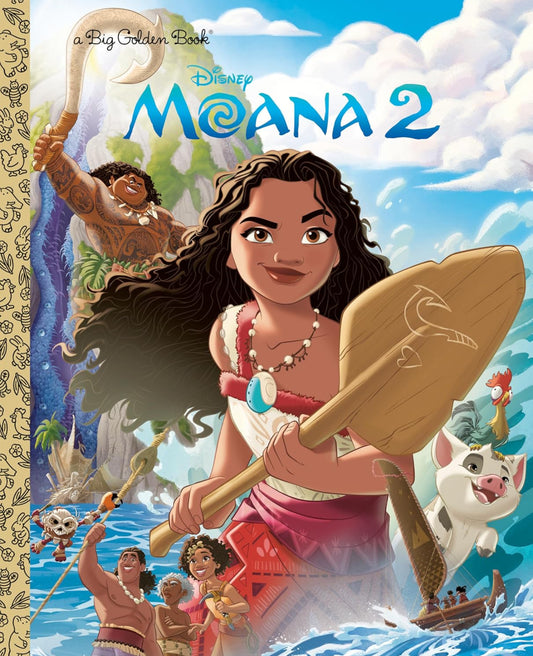 Disney - Moana 2 Big Golden Book