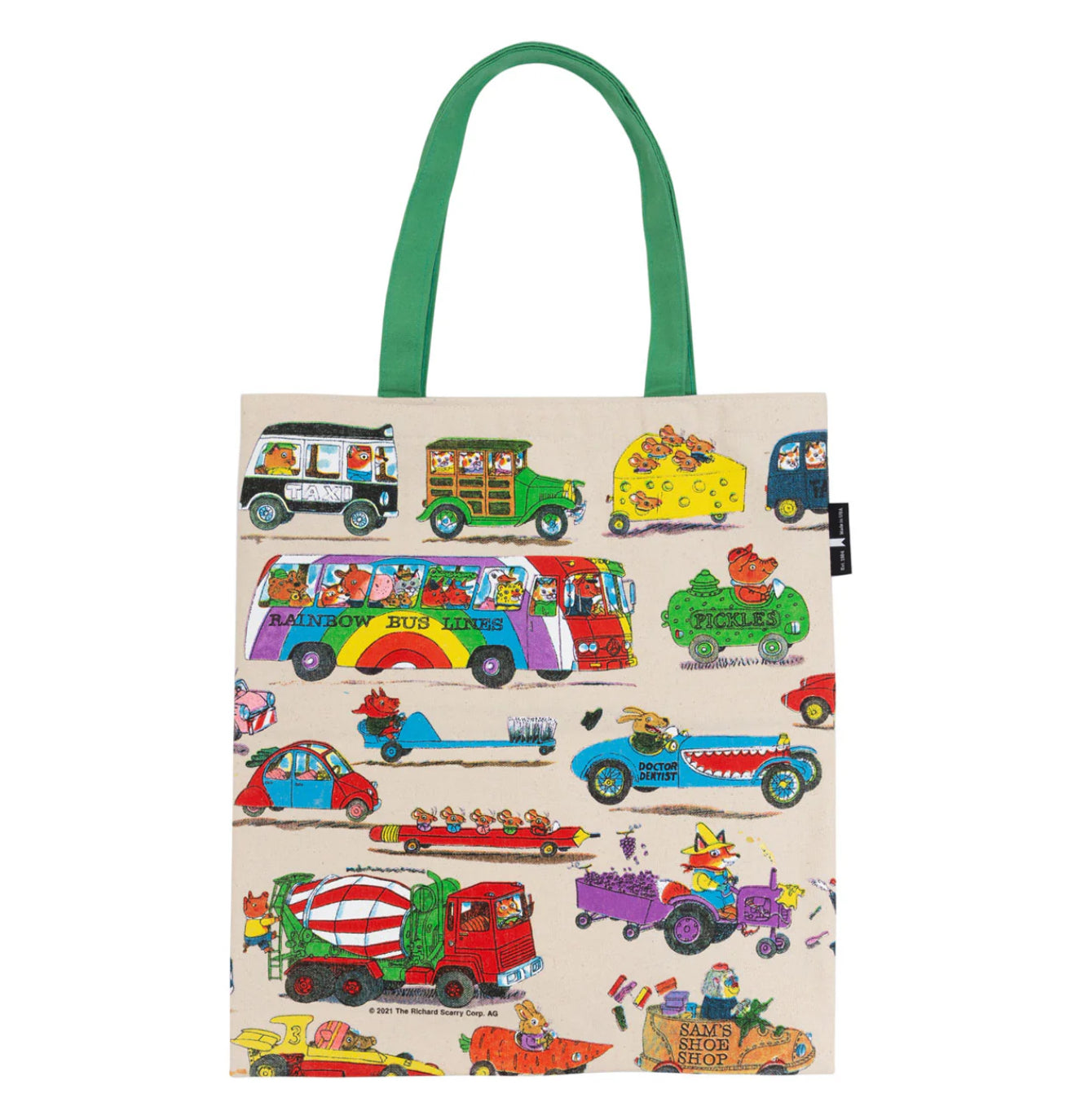 Richard Scarry “Cars and Trucks and Things That Go” - Tote Bag