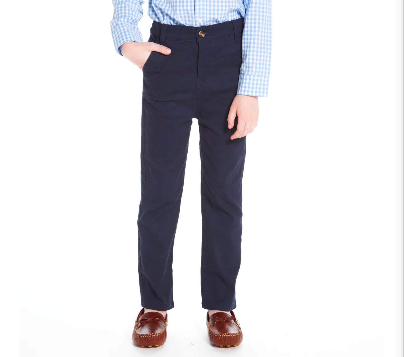 Andy & Evan - Formal Khaki Pants - Navy