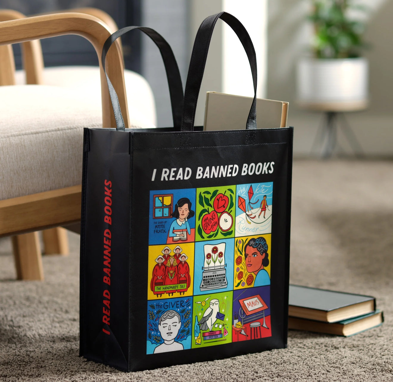 I Read Banned Books - Reusable Shopping Bag