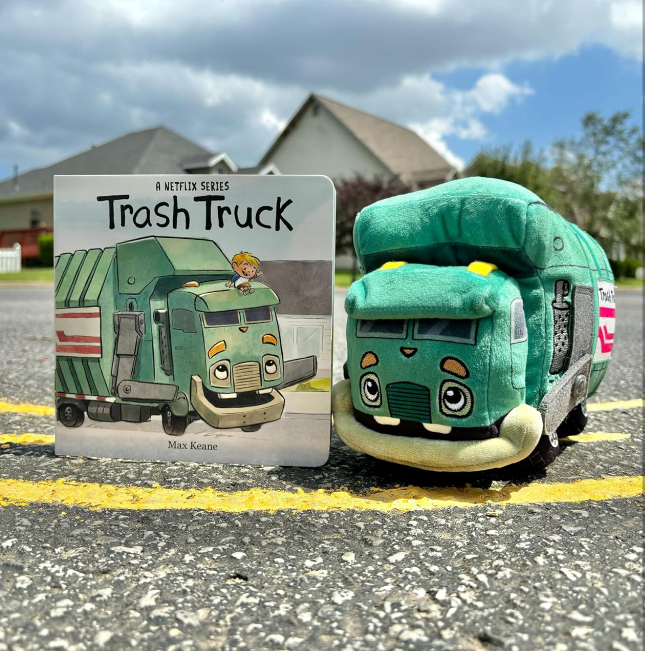 Trash Truck - Plush Doll 11”