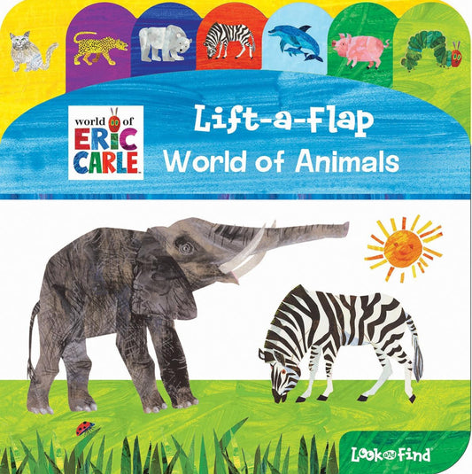 World of Animals Lift-A-Flap Look and Find