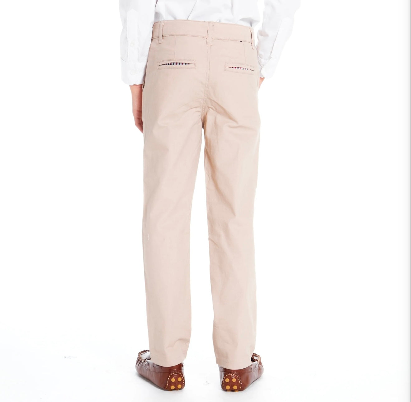 Andy & Evan - Formal Khaki Pants - Beige