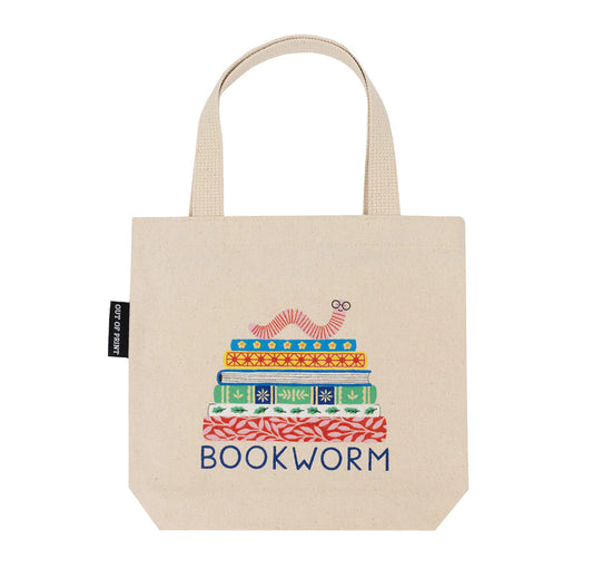 Bookworm - Mini Tote Bag