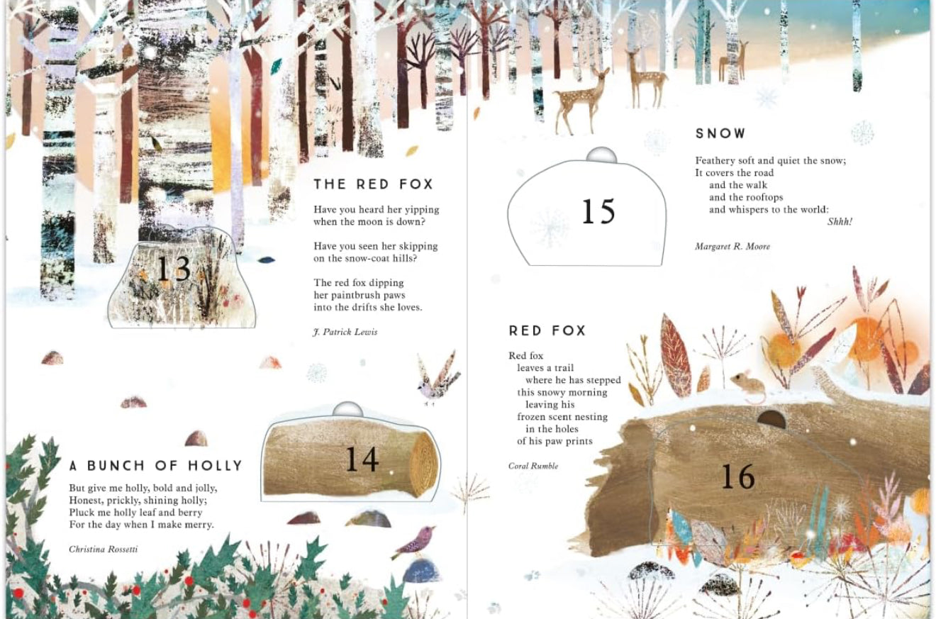 Tis the Season: A Lift-The-Flap Advent Calendar Full of Christmas Poems