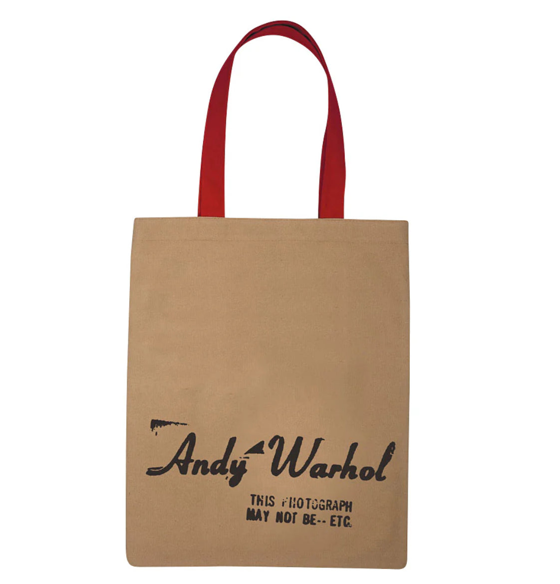 Andy Warhol “Campbell Soup” Red - Canvas Tote Bag