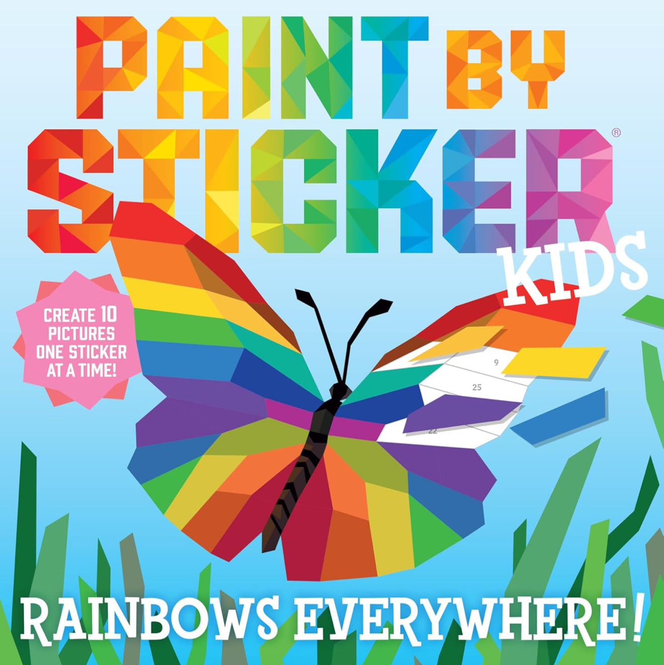 Paint by Sticker - Rainbows Everywhere!