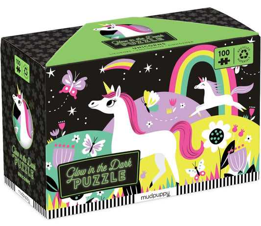 Unicorns Glow-In-The-Dark Puzzle