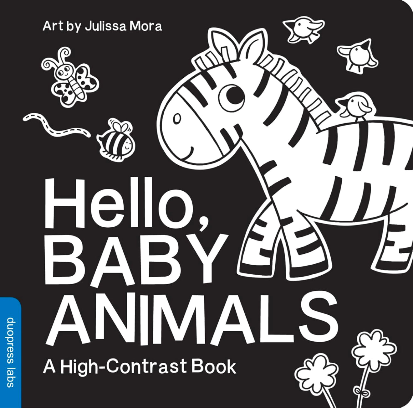 Hello, Baby Animals: High-Contrast Black-And-White