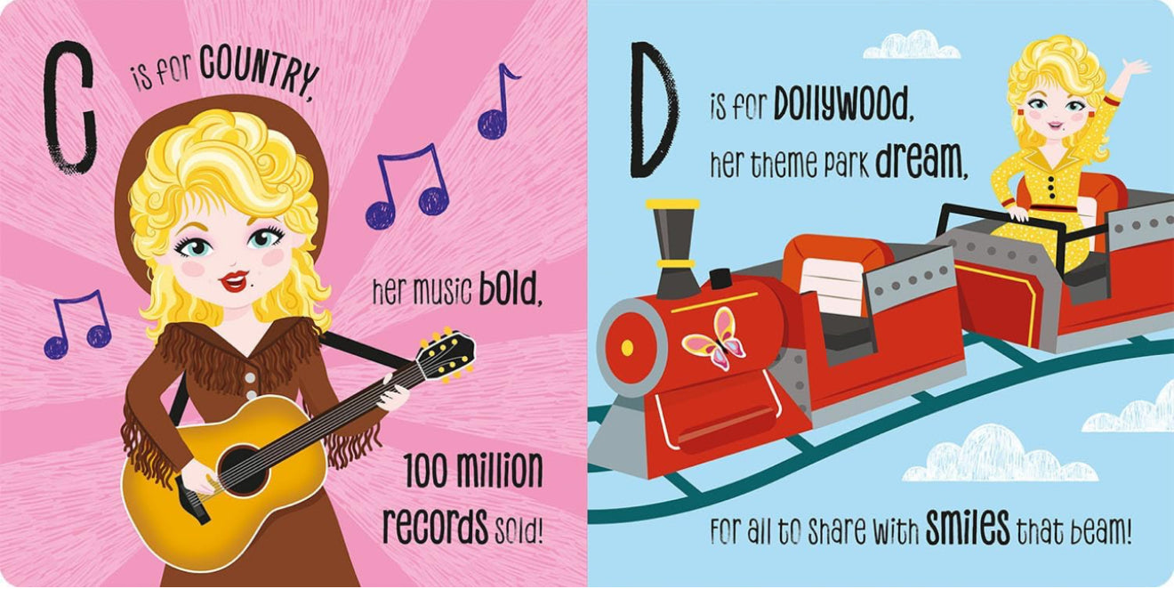 ABC of Dolly Parton: A Rhyming Lullaby