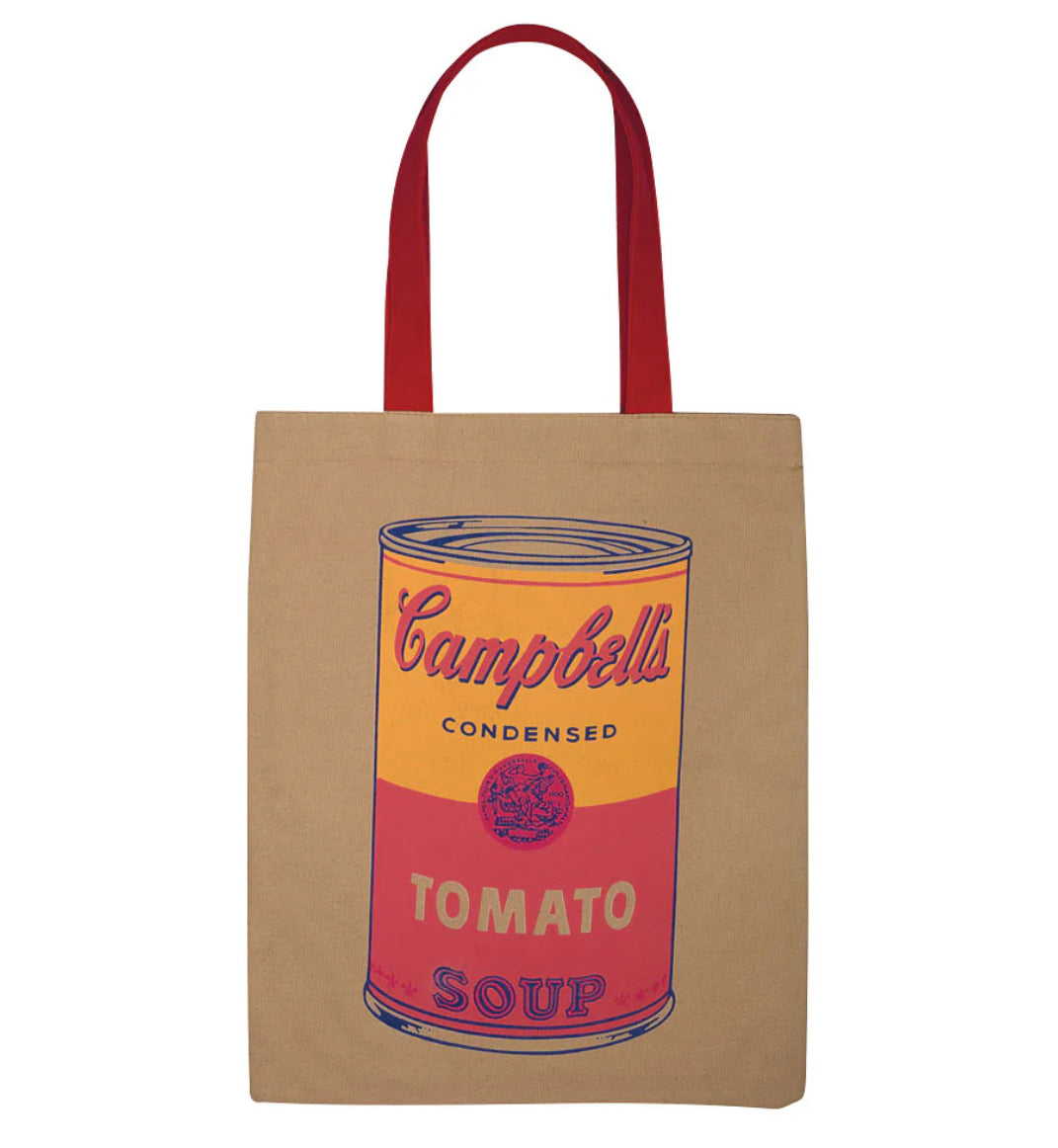 Andy Warhol “Campbell Soup” Red - Canvas Tote Bag