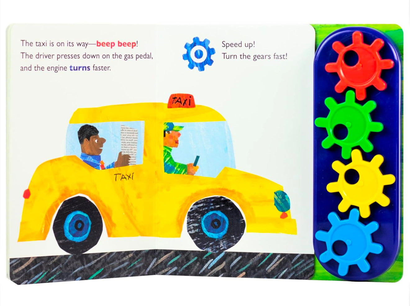 World of Eric Carle: Turn, Crank, Zoom! a STEM Gear Sound Book