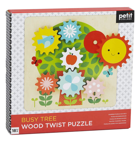 Busy Tree Wooden Twist Puzzle