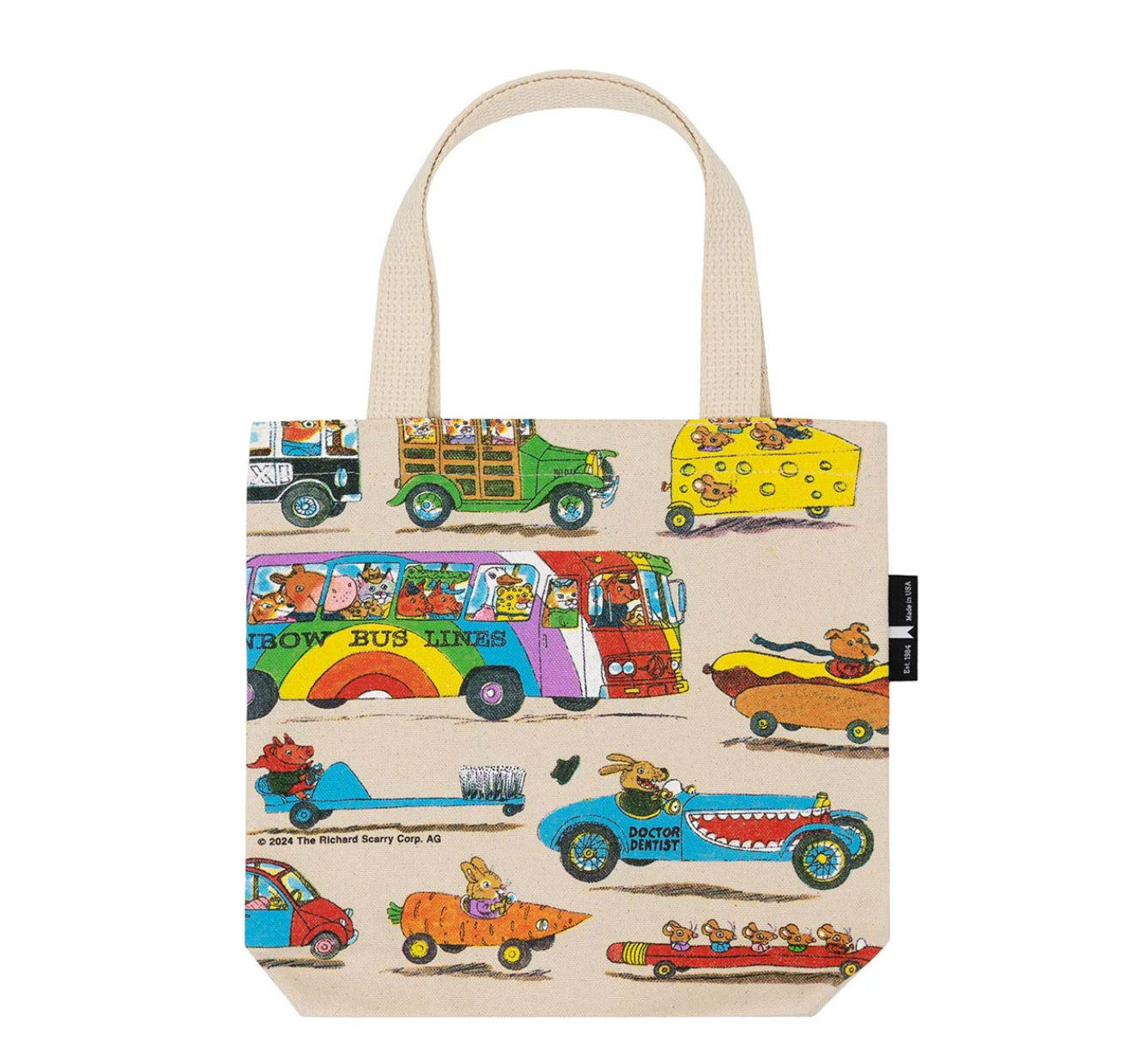 Cars and Trucks Mini Tote