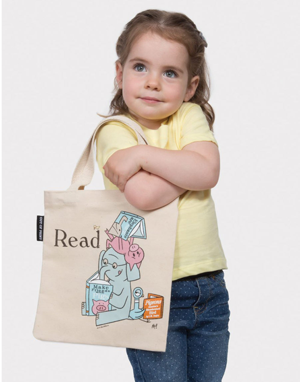 Elephant & Piggie “Read” - Mini Tote Bag