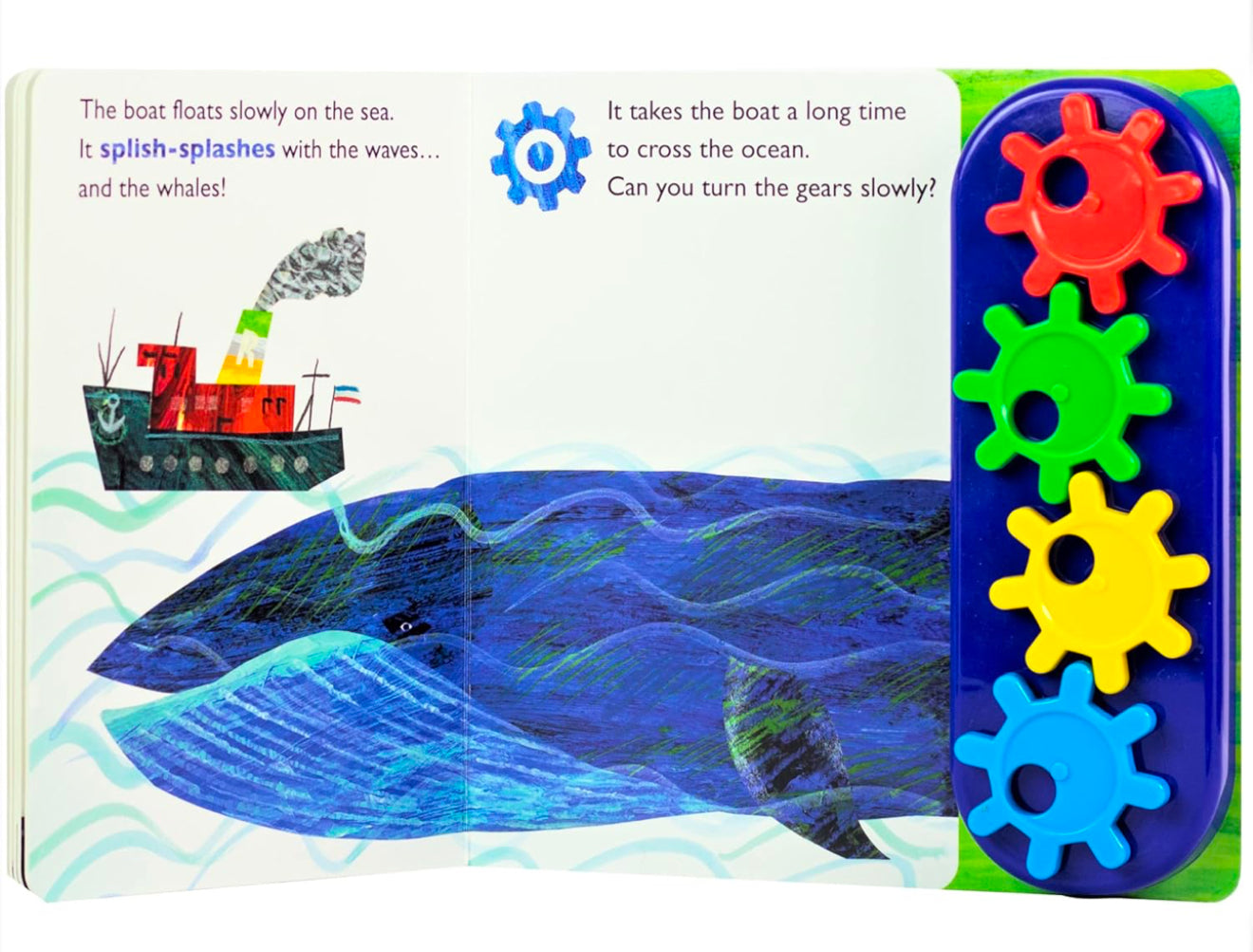 World of Eric Carle: Turn, Crank, Zoom! a STEM Gear Sound Book