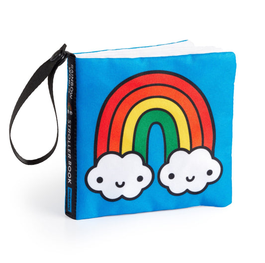 Rainbow World - Crinkle Fabric Stroller Book