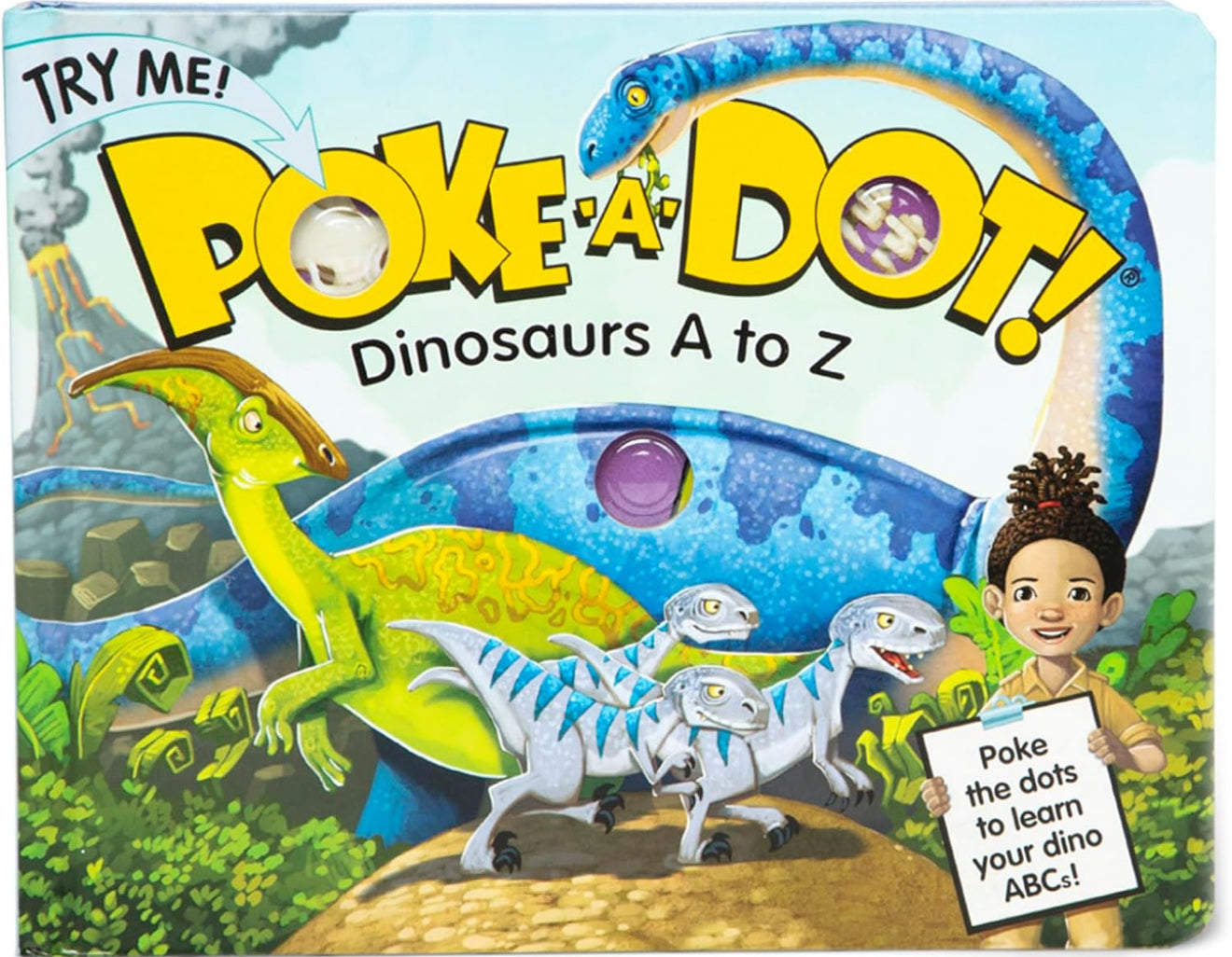 Poke-A-Dot: Dinosaurs A to Z