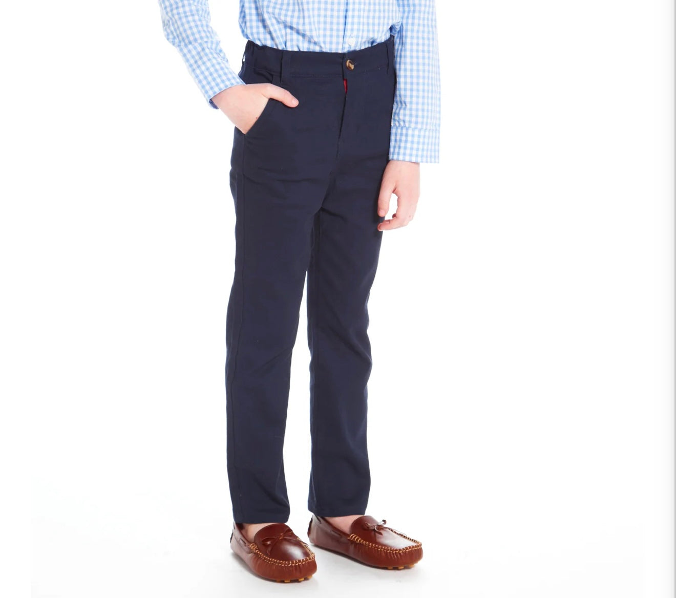 Andy & Evan - Formal Khaki Pants - Navy