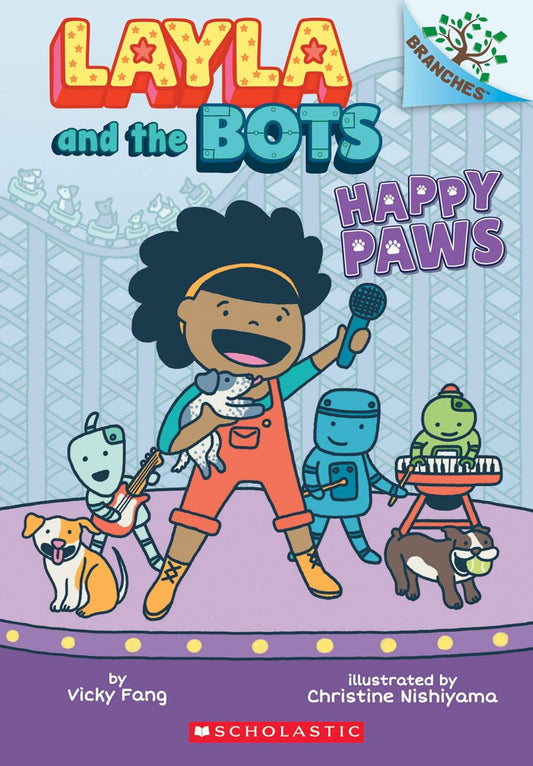 Layla and the Bots #1 - Happy Paws