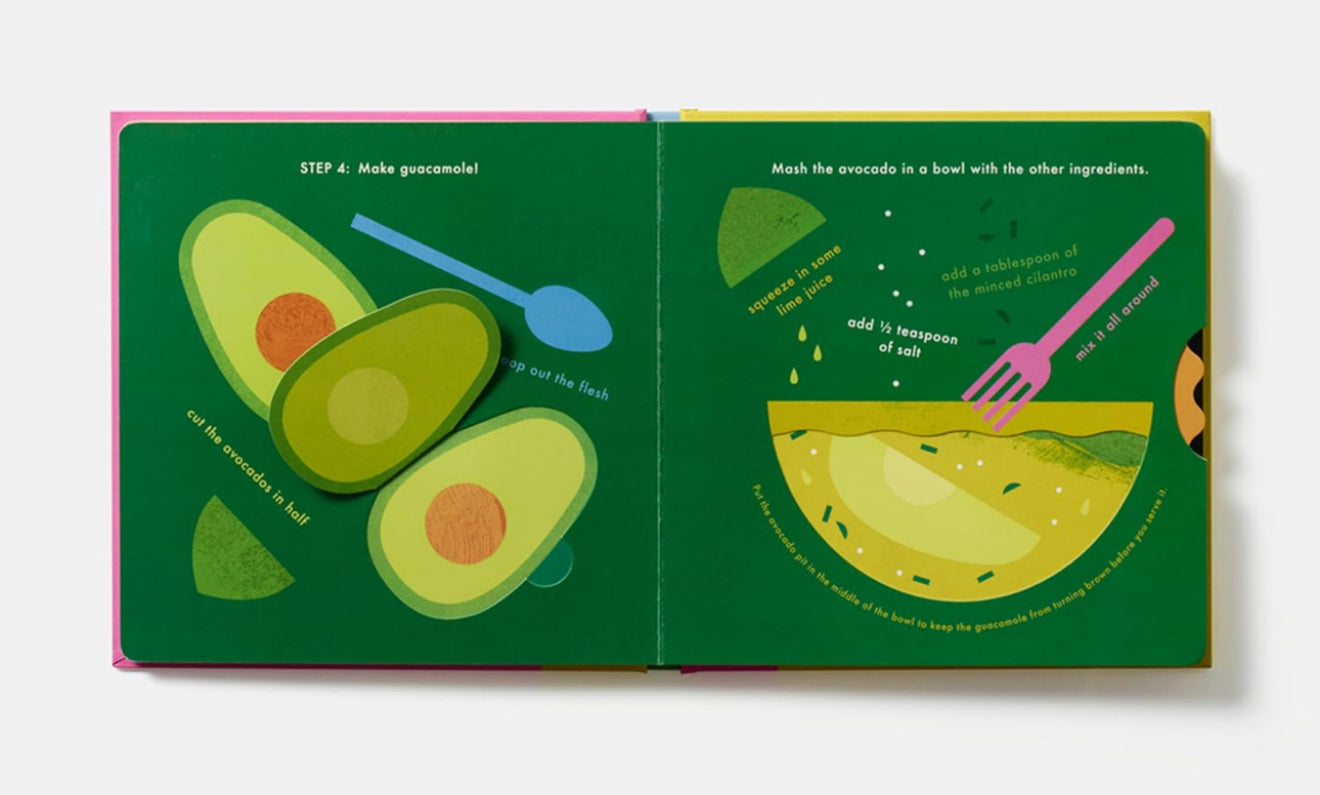 Cook in a Book - Tacos!: An Interactive Recipe Book