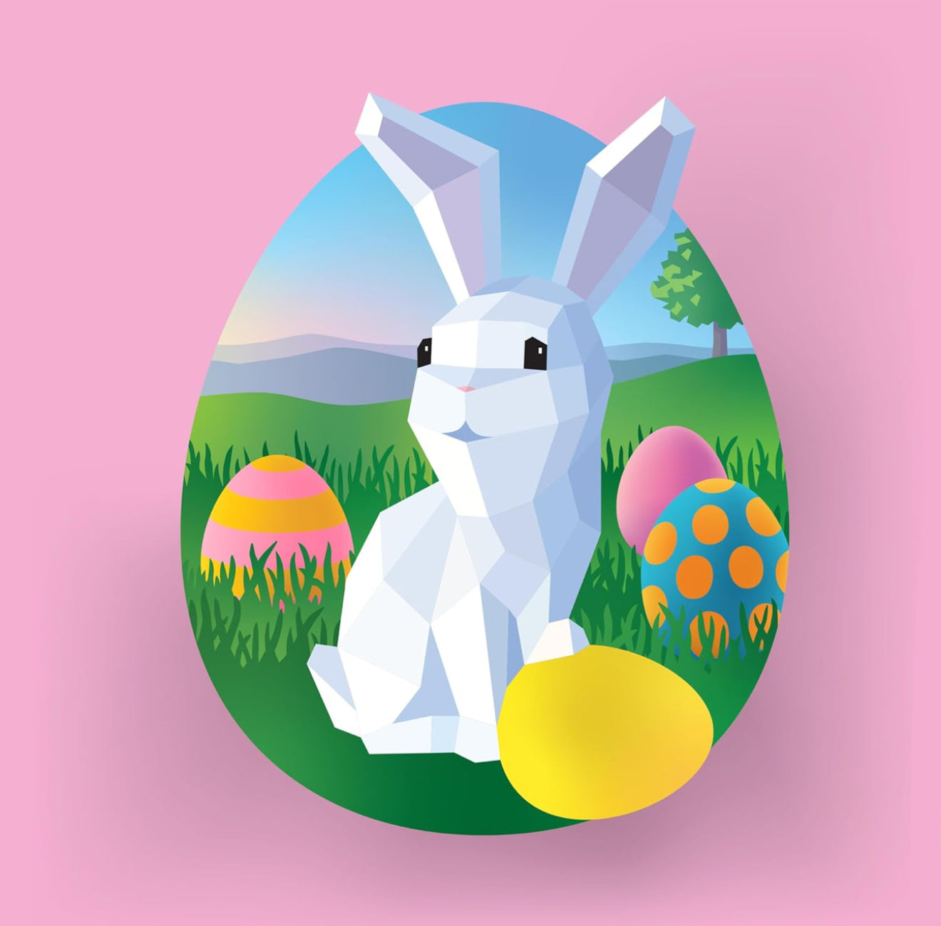 Paint by Sticker - Easter!