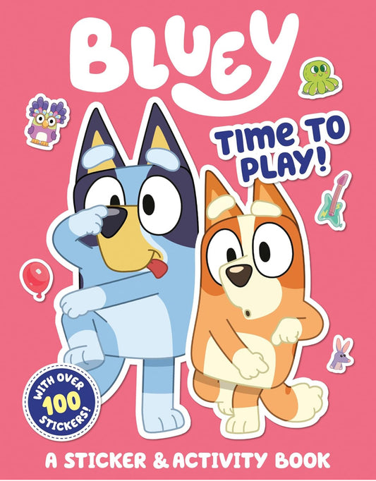 Bluey - Time to Play! - A Sticker & Activity Book