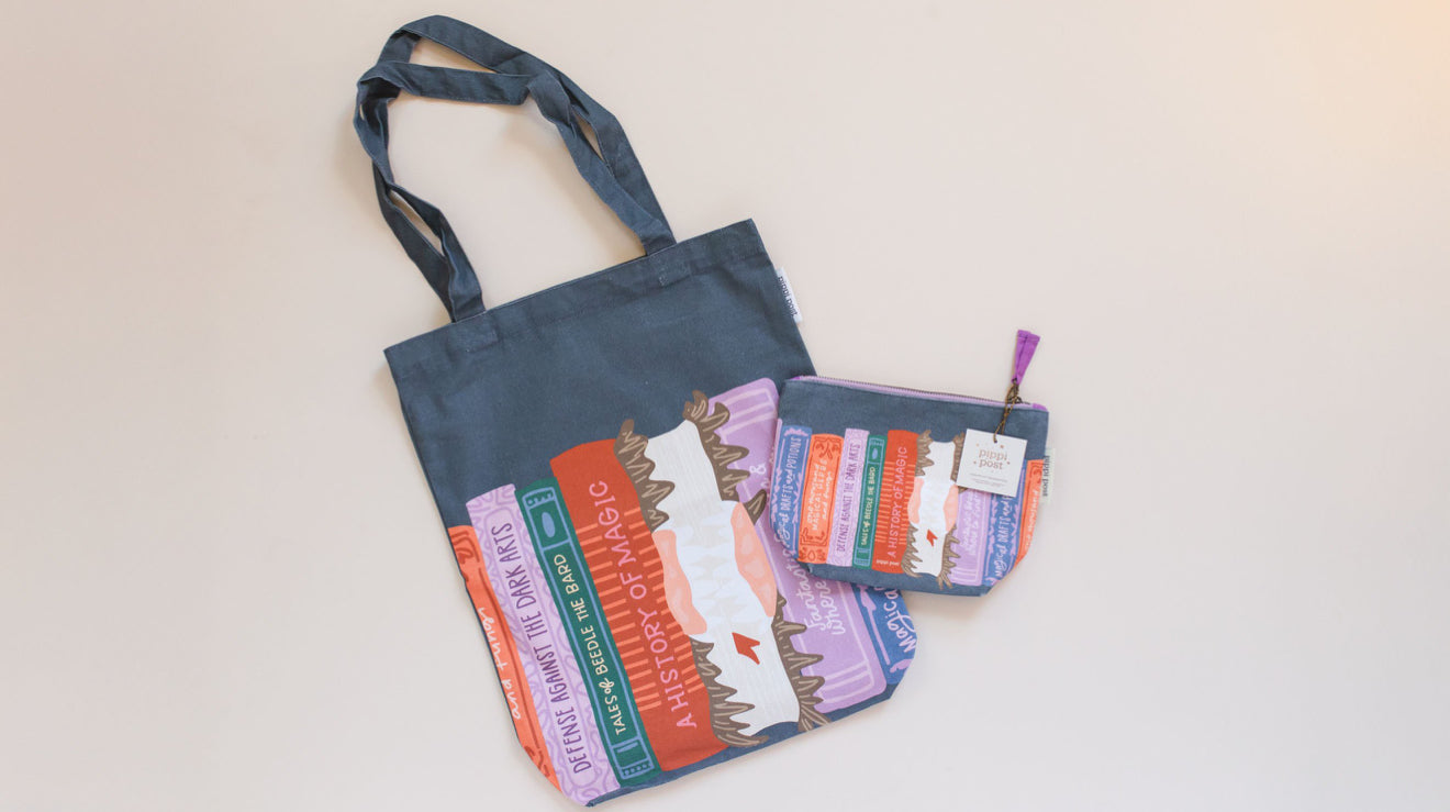 Harry Potter “Magic School Textbooks” - Tote Bag