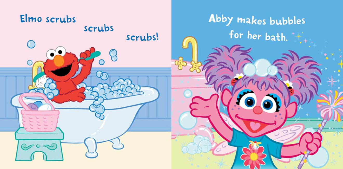 Indestructibles: Sesame Street: Let's Take a Bath!