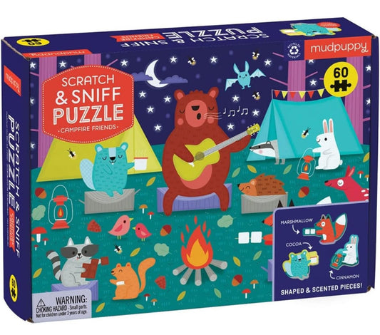 Campfire Friends Scratch and Sniff Puzzle