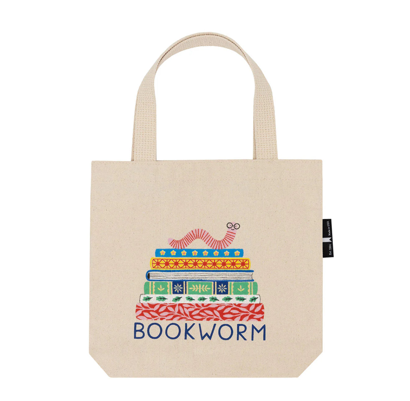 Bookworm - Mini Tote Bag