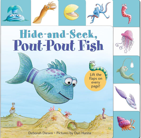 Hide-And-Seek, Pout-Pout Fish - Lift-The-Flap Book