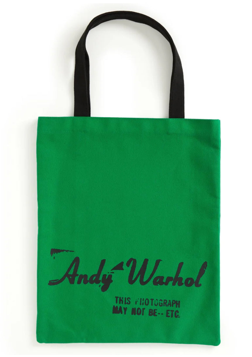 Andy Warhol “Campbell Soup” Green - Canvas Tote Bag