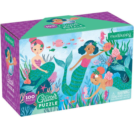 Mermaids Glitter Puzzle