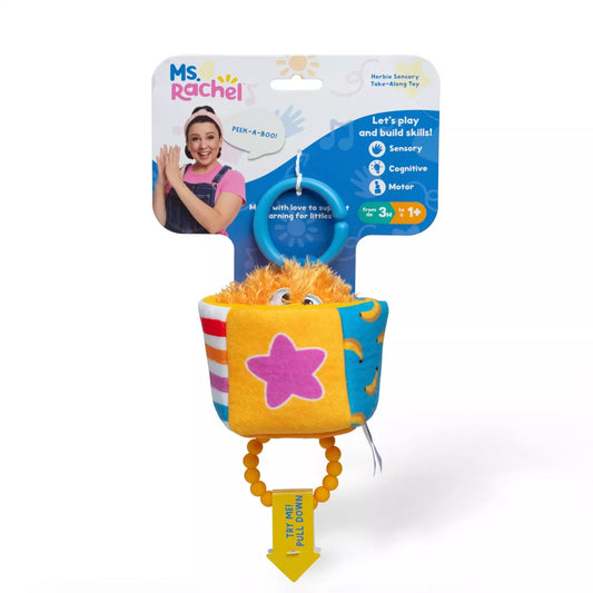 Ms. Rachel Herbie Sensory Take-a-Long Toy